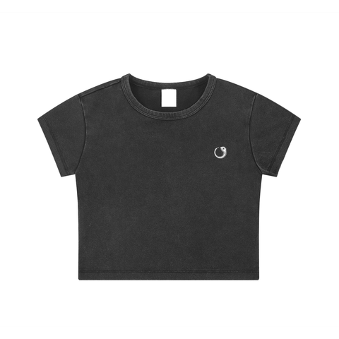 Dark Peacock Crop Top